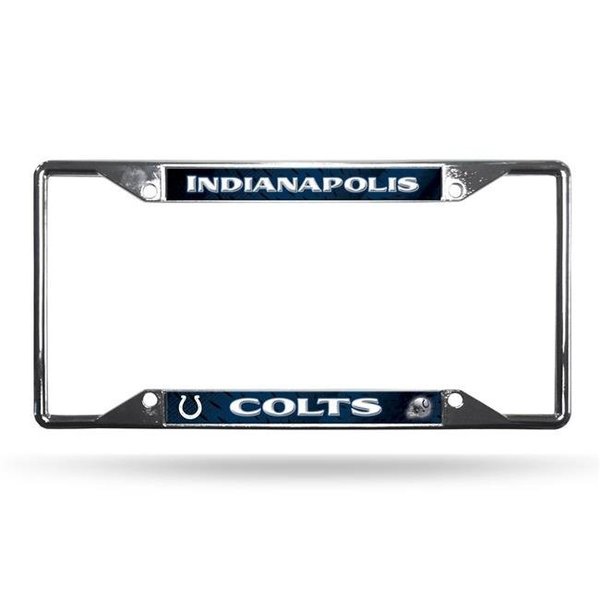 Bookazine Indianapolis Colts License Plate Frame Chrome EZ View 9474649034